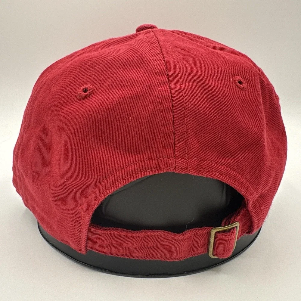 Surly Brewing Hat Econscious Adjustable Strapback Red Cap Brewery Beer Minnesota